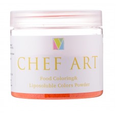 chefArt油溶性色粉 巧克力色粉   橘色/100g 