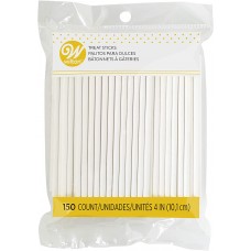 美國惠爾通wilton 棒棒糖紙軸Lollipop Sticks    4吋10cm  150支/包  大包裝優惠價 現貨販售